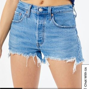 Jean shorts! Levi’s 501 shorts